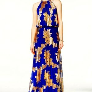 MSK Maxi Evening Gown